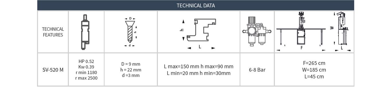 Vertical Screwing Machine (Manual) SV520M SV520M