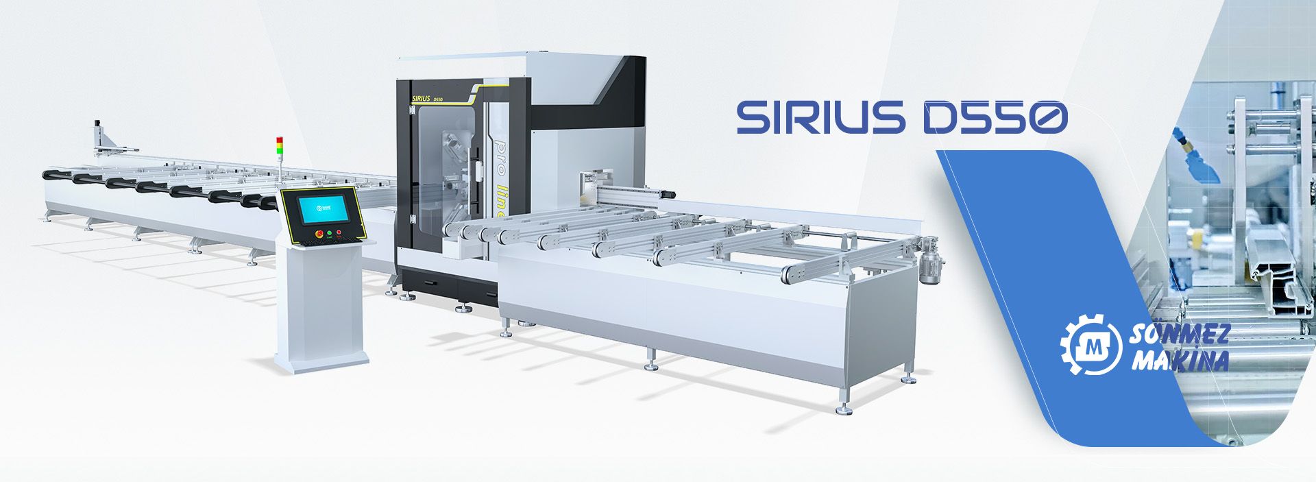 Pvc Profile Machining and Cutting Center SIRIUS D550 SIRIUS D550